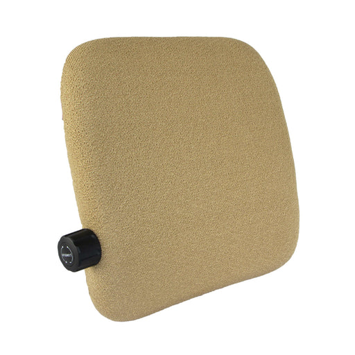 TravelLite Backrest Side View in pebble beige