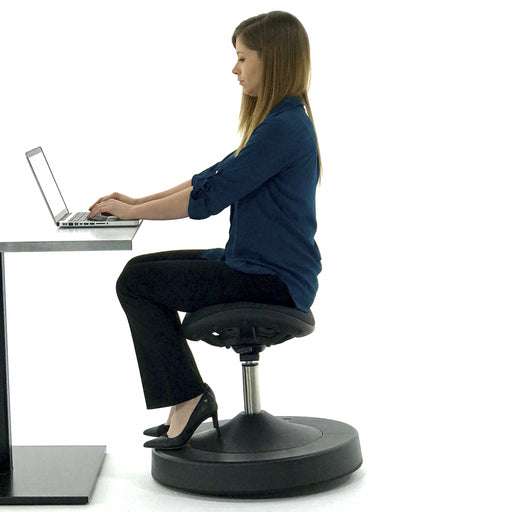 Woman sitting on the SitTight Active Sitting Chair