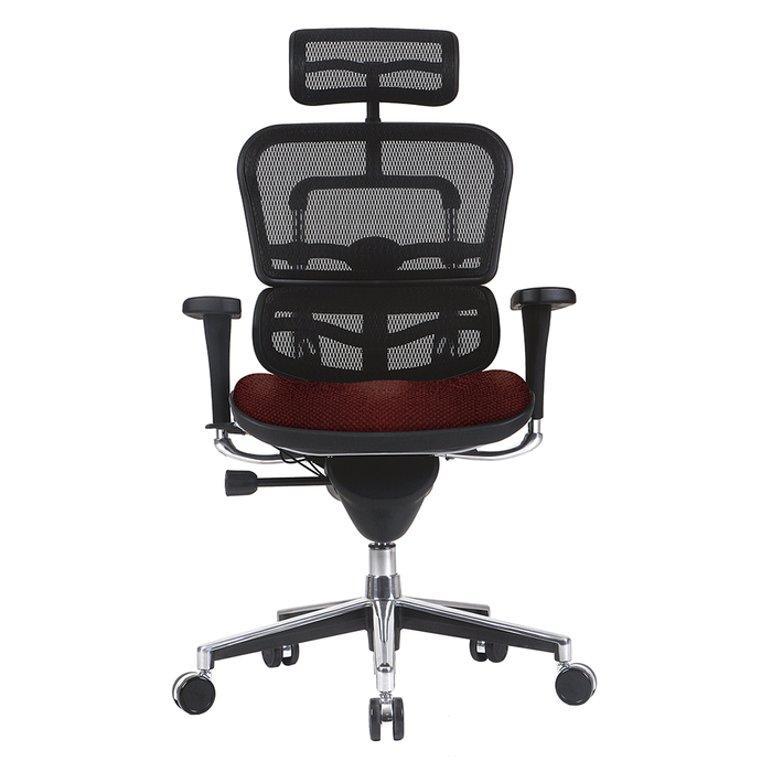 Tempur-Pedic Ergohuman Office Chair in burgundy | Relax The Back