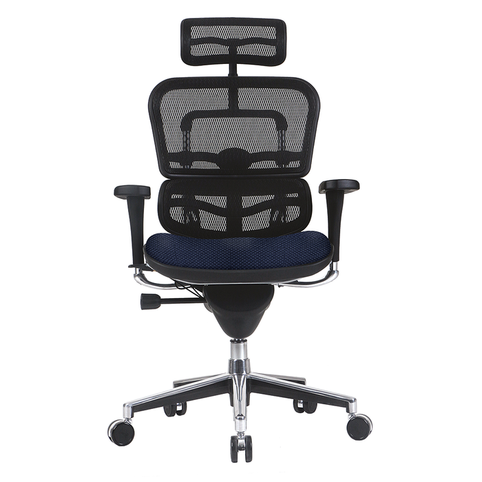 Tempur-Pedic Ergohuman Office Chair in navy | Relax The Back