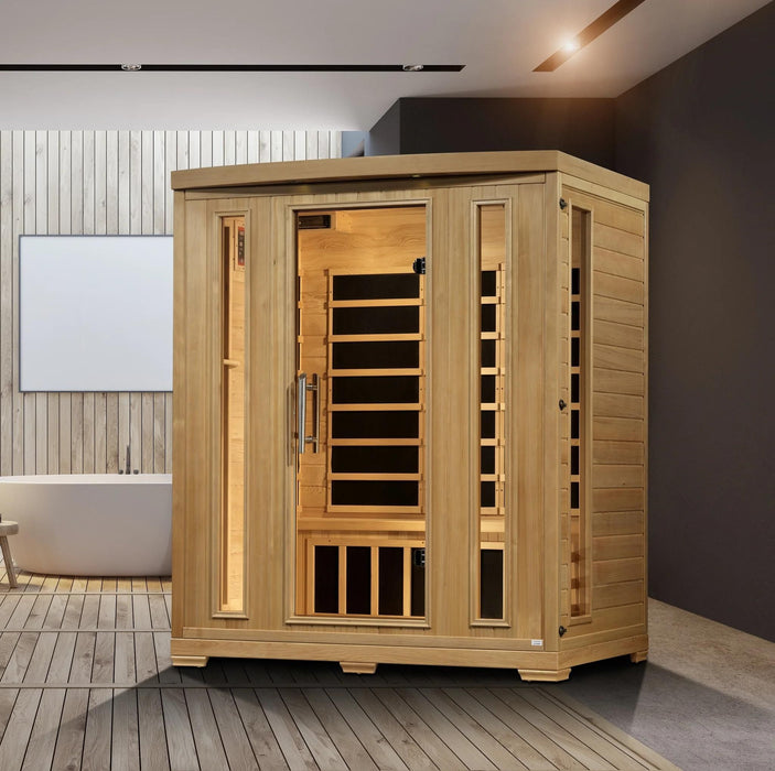 Pro 6 Near Zero EMF Far Infrared 3 Person Sauna